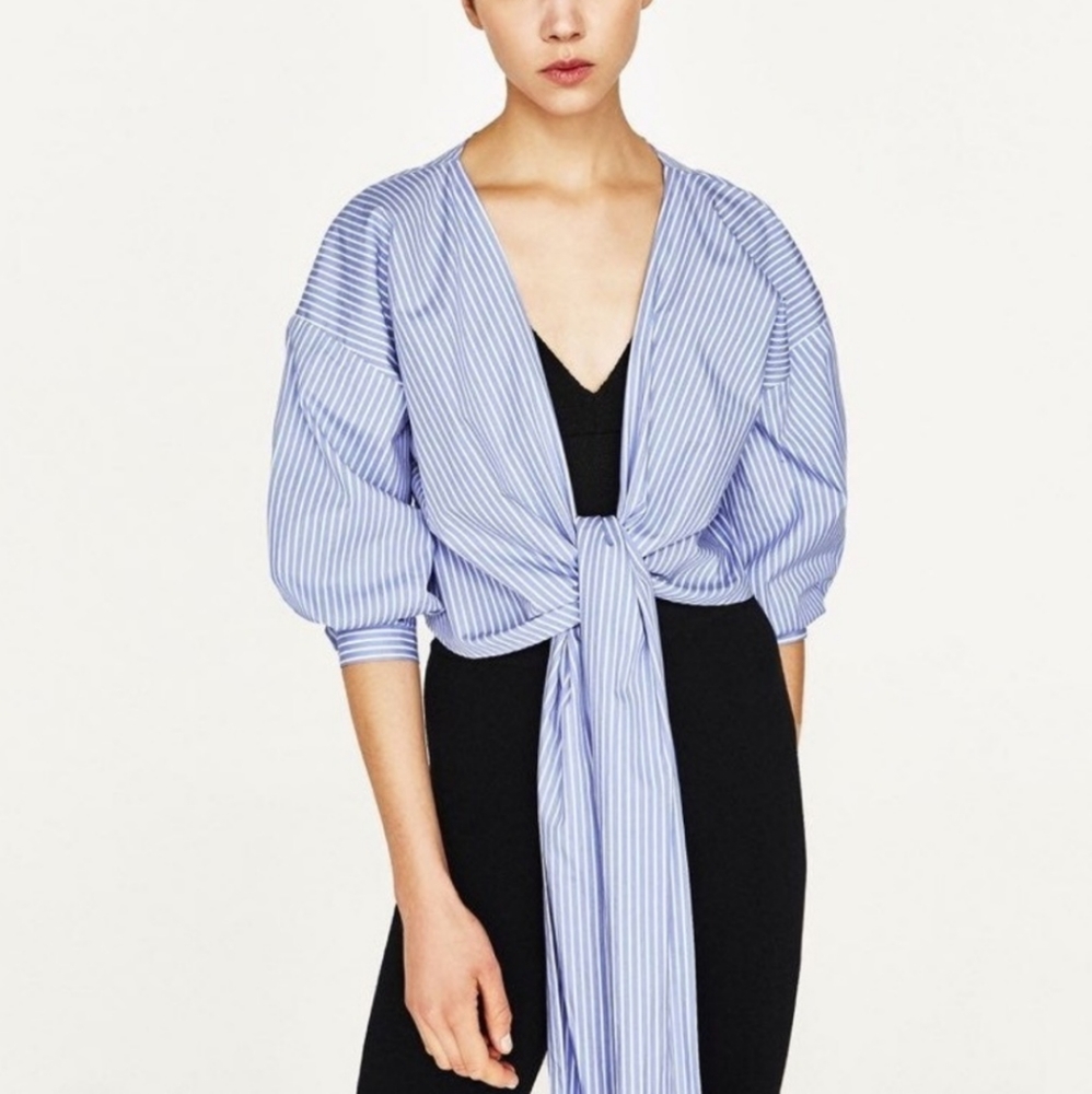 Wrap-Front Top - Picture 7 of 10